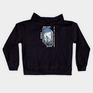 New York City, manhattan Kids Hoodie